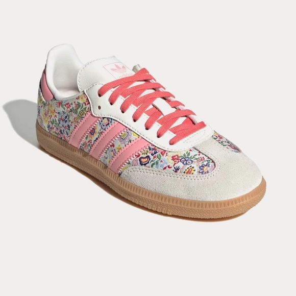 Adidas x Liberty Samba OG Liberty London Print Sneakers - Picture 3 of 7